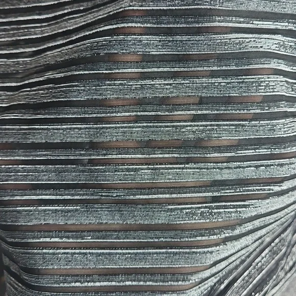 Patra Woman Vintage Metallic Stripe Bolero Jacket - Picture 4 of 8